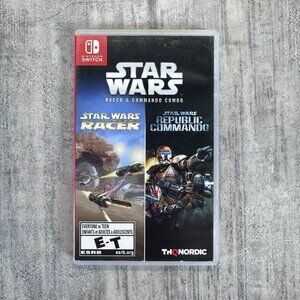 Star Wars Racer And Commando Combo - Nintendo switch - Case ONLY / No GAME